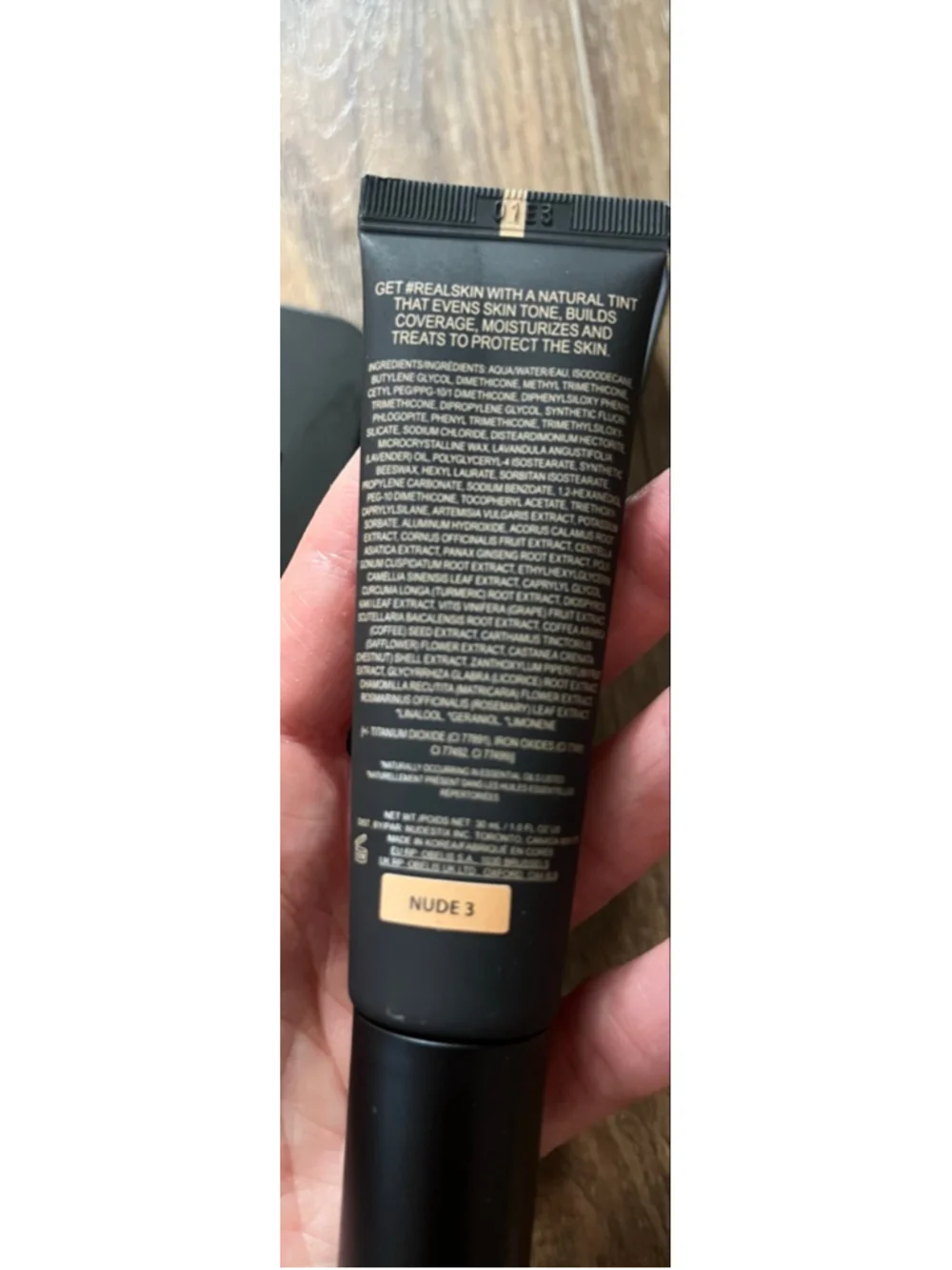 Nudestix NIB tinted cover foundation in Nude 3